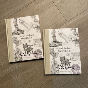 Daniel arsham sketchbook book signed limited quantities
